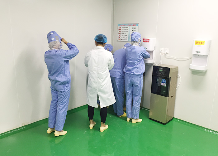 01-人員上崗更衣、洗手、消毒